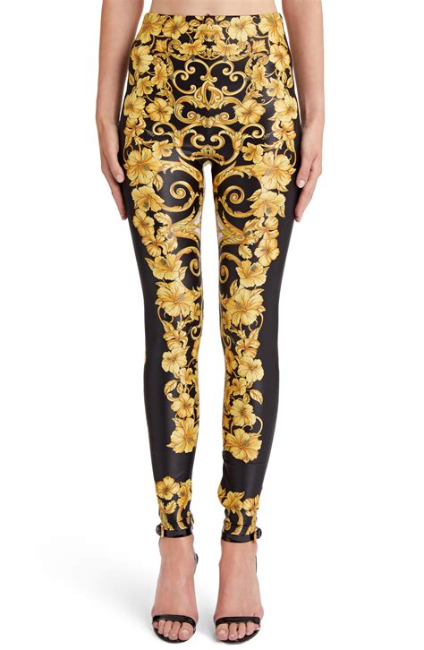 women's versace leggings sale|Versace yoga pants.